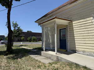 Entrance to property