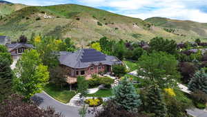 View of mountain backdrop