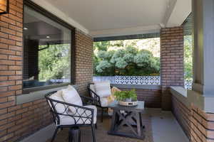 View of porch