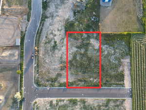 View of property location featuring property parcel outlined