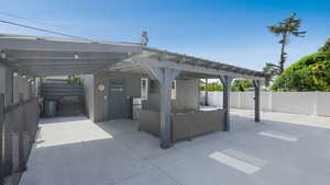 View of patio / terrace with an outdoor hangout area
