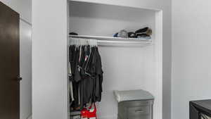 View of closet