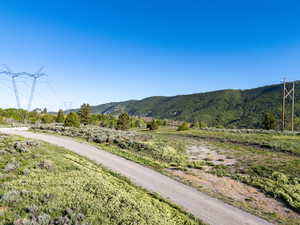View of mountain backdrop