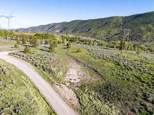 View of mountain backdrop