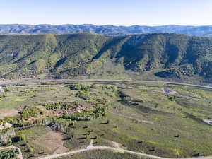 View of mountain background