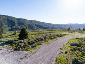 View of mountain backdrop
