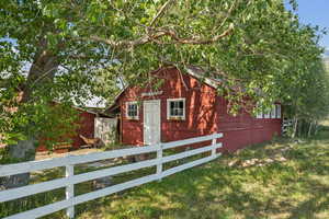 View of rustic home