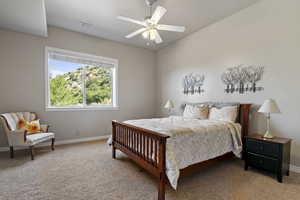 Bedroom 5 with full daylight in the basement