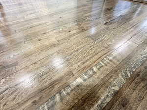 Beautiful refinished hardwood floors.