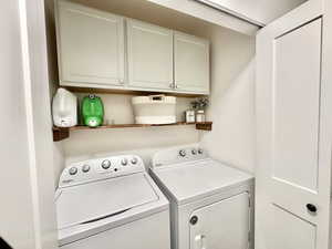 Laundry room.