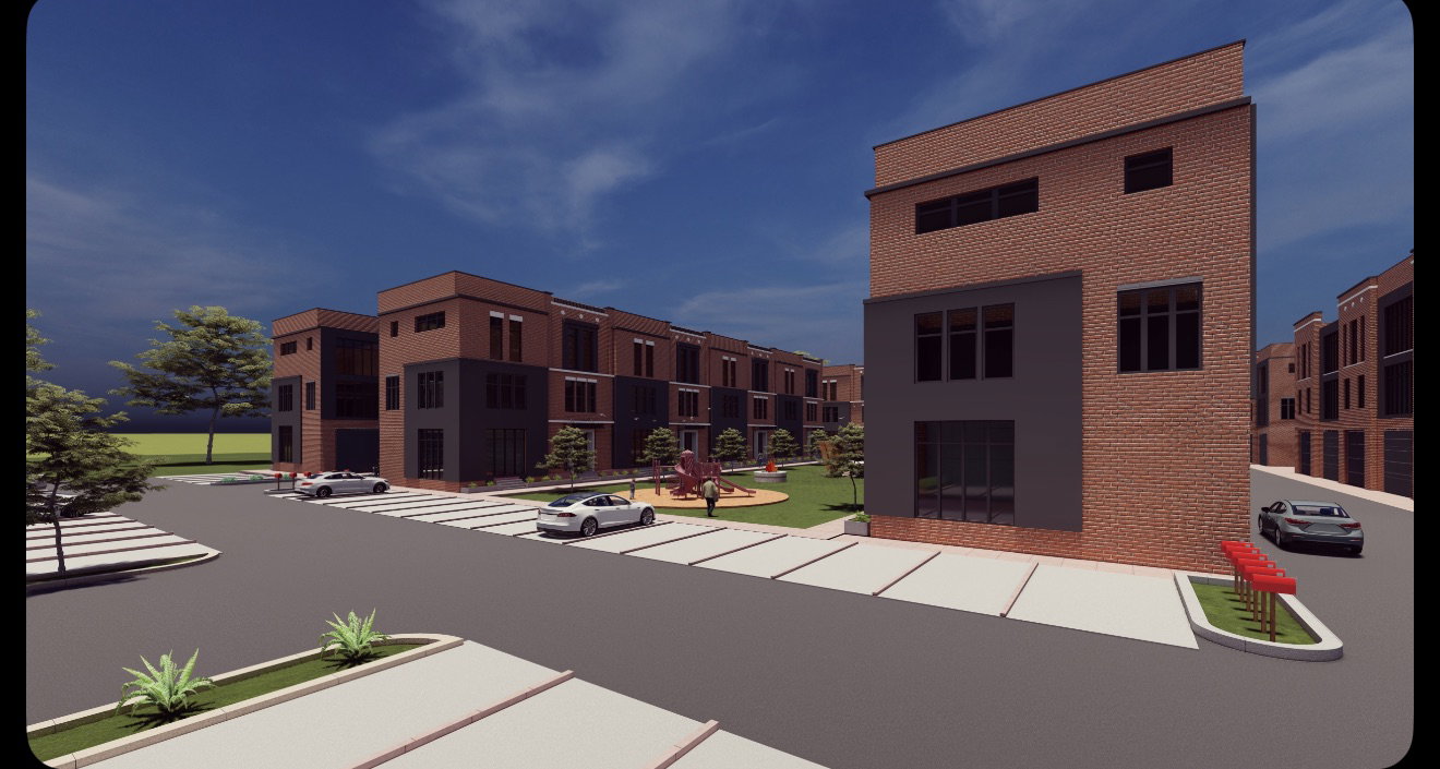 View of property featuring a residential view