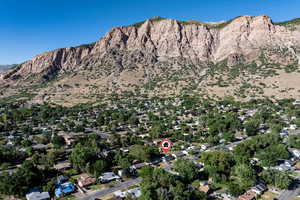View of mountain backdrop