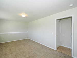 Family Room with door to garage