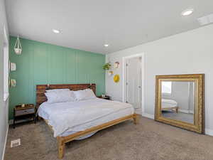 Primary Bedroom with en-suite and walk-in closet.