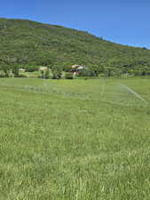 Mountain view featuring rural landscape