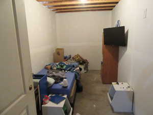 Partially finished office or extend to bedroom next door for a closet