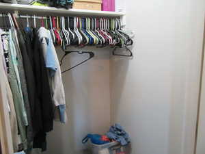 Primary bedroom closet