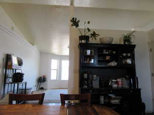 View of dining room
