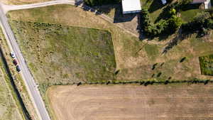 Aerial view of property and surrounding area