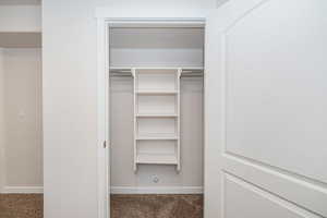 View of closet