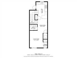 View of floor plan / room layout
