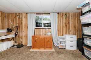 View of storage area