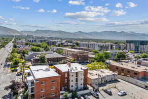 View of urban area featuring a mountainous background