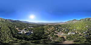 View from the NW side of the lot (facing East)