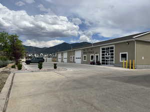 North side of back building