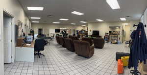 Office featuring wide open space