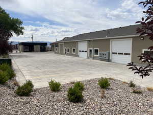 South side of back building