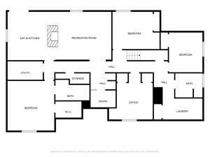 View of floor plan / room layout