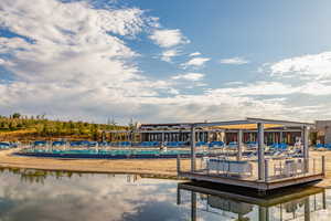 View of dock area