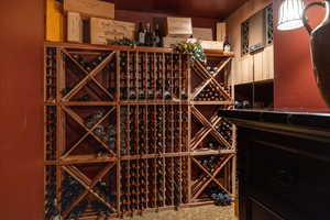 View of wine room