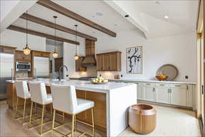 Contemporary Concept Staging - Main Floor Kitchen