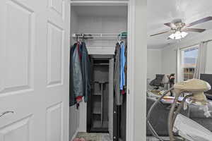 View of closet
