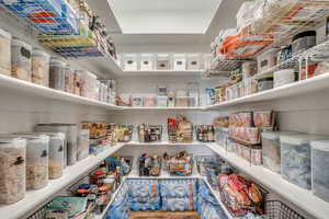 View of storage area