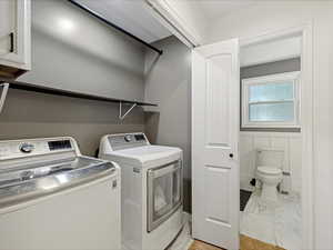 Upstairs Laundry!