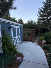 View of shed