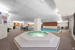 Indoor swimming pool & hot tub (2nd floor)