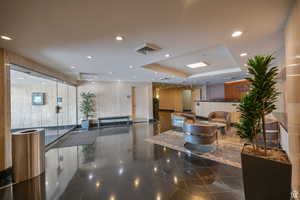 Lobby with 24 hour security