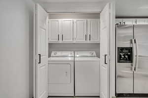 Laundry room with washer & dryer included