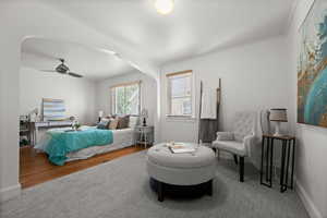 Bedroom 2 (Wall between bedrooms can be re-installed at buyer's request