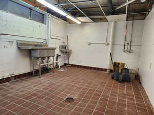 Various new sinks and drains