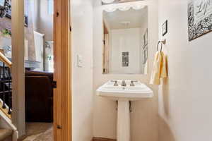 View of bathroom