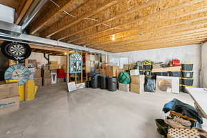 View of basement