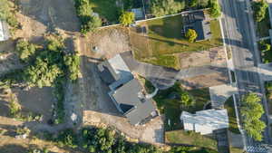 Aerial view of property and surrounding area