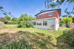 Back of property