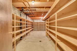 View of storage