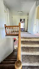 Staircase and upstairs landing. The 4 bedrooms are all off this area.